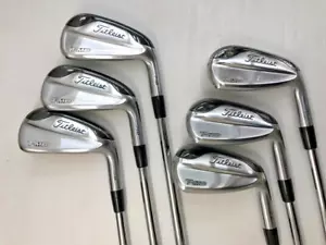 Titleist T-MB 718 Iron 5I - 9I PW 6 Clubs MODUS 3 TOUR 120 Flex S Men RH Used - Picture 1 of 10