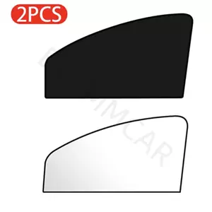 2x Magnetic Car Side Window Sun Shade Cover Front Shield UV Block Protection - Picture 1 of 9