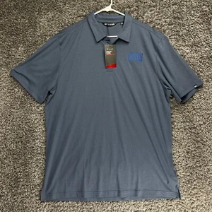 Polo de golf Travis Mathew para hombre 2XL XXL negro índigo prestigio rendimiento puro - Imagen 1 de 11