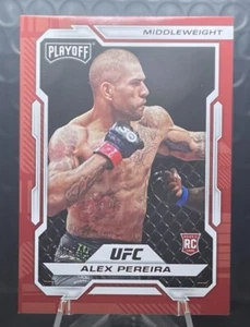 2023 Panini Chronicles UFC - Playoff Bronze #165 Alex Pereira /299 (RC) - Picture 1 of 3