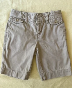 Ralph Lauren Polo Boy’s Shorts Sz 6 Khakis Packets Button’s Belt Loop - Picture 1 of 11