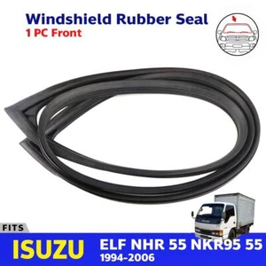 Windshield Rubber Weatherstrip Front Fits Isuzu ELF NHR NKR95 55 Truck 94-06 - Picture 1 of 6