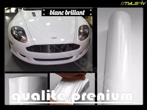 Vinylfolie Covering weiß glänzend 152 x 40 cm thermoverformbar selbstklebend - Bild 1 von 1