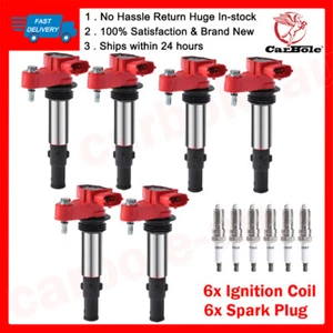 6x Ignition Coil Spark Plug pack For Holden Commodore VZ SV6 2004 2005 2006 3.6L - Picture 1 of 18