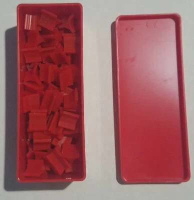 Juego de mesa Risk and Castle Risk 1990 repuestos: 80 piezas del Ejército Rojo Foto 1 de 3