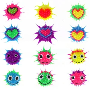 Pencil Toppers for Kids Girls Boys Students - Silicone Spiky Pencil Tops - Picture 1 of 10