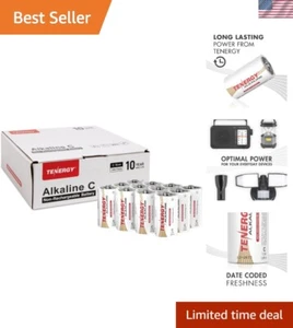 1.5V C Alkaline LR14 Battery, High Performance C Non-Rechargeable Batteries f... - Picture 1 of 7