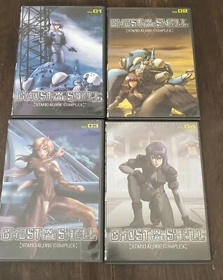 Ghost in the shell stand alone complejo dvd lote 1,2,3,4 anime. 🇨🇦 vendedor  Foto 1 de 4