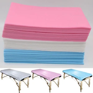 Royun 10 Pc Disposable Non-woven Antibacterial Waterproof Bedsheet SPA Bed Cover - Picture 1 of 4