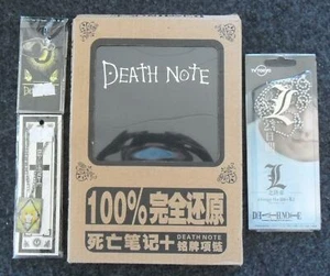 Death Note Note Book + Chains/Pendant Set - Notizbuch + Kette - Anime/Manga - Bild 1 von 1
