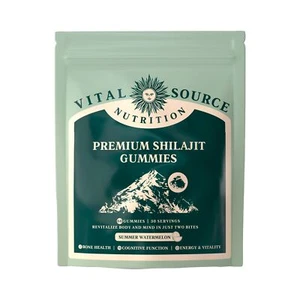 Vital Source Nutrition - Premium Shilajit Gummies - Bone Brain Energy & Vital... - Picture 1 of 4