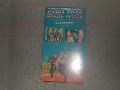 The Animated Adventures Of Gene Rodenberry's Star Trek Volume 3  VHS TAPE - Image 1 of 4