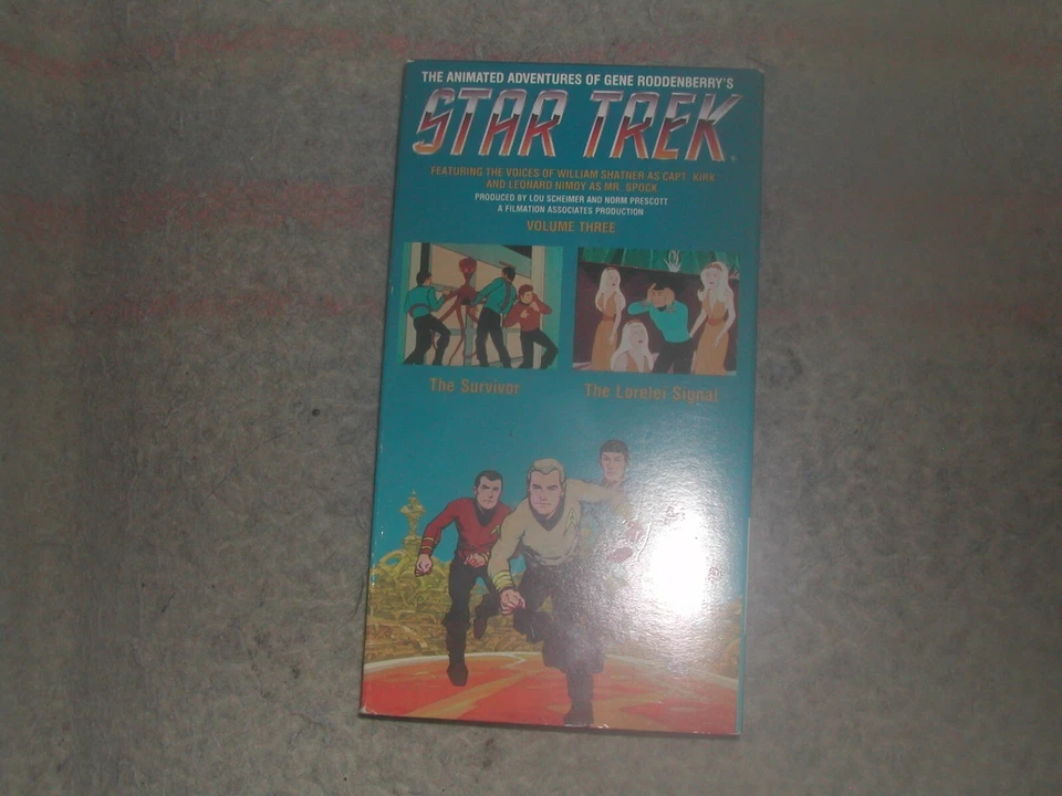 The Animated Adventures Of Gene Rodenberry's Star Trek Volume 3  VHS TAPE - Image 1 of 4