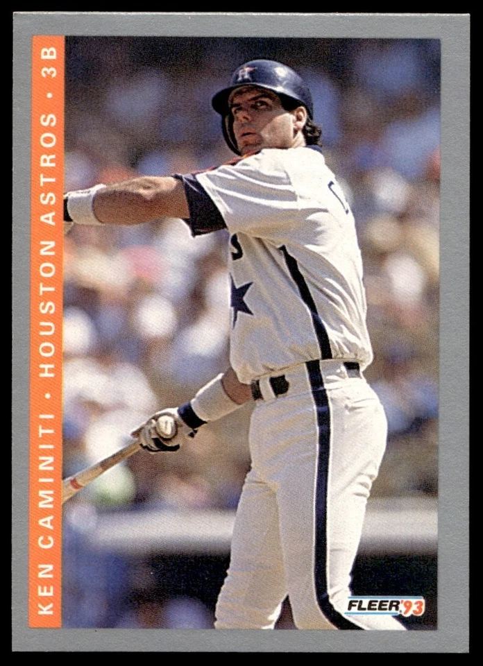 1993 Fleer Ken Caminiti Houston Astros #432 - Image 1 of 2