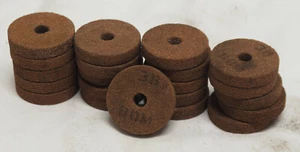 21 Stück Norton 38 Schleifscheiben - 1 1/4" x 1/4" mit 1/4" Dorn - 80 m Körnung - Bild 1 von 4