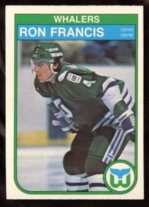 1982-83 OPC # 123 Ron Francis novato - Imagen 1 de 2