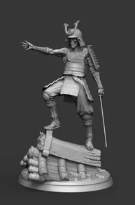Dead\Zombie Samurai Action Figure more 20cm UNPAINTED - Bild 1 von 3