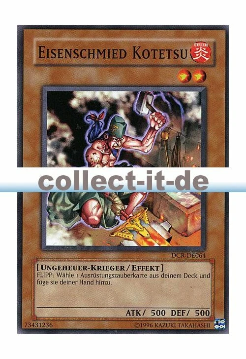 Yugioh DCR-DE064 Eisenschied Kotestu - Deutsch - Bild 1 von 1