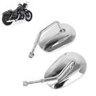 Rearview Side Mirror Pair Aluminum Fit For Harley Tri Glide Ultra Classic