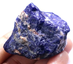 Natural Untreated 163.95 Ct Blue Sodalite From Namibia specimen clean Rough - Picture 1 of 6