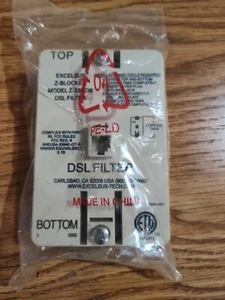 Vintage DSL Phone Wall Mount Filter - Brand New in package - Zdjęcie 1 z 2
