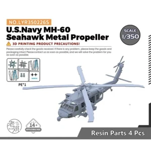 Kit Modelo Militar Yao's Studio 1/350 Marina de los Estados Unidos MH-60 Seahawk Metal Hélice - Imagen 1 de 7