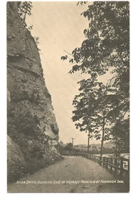 Antique Postcard View of The Lawn At Paxinosa Inn Easton PA Undivided Unposted - Picture 1 of 2