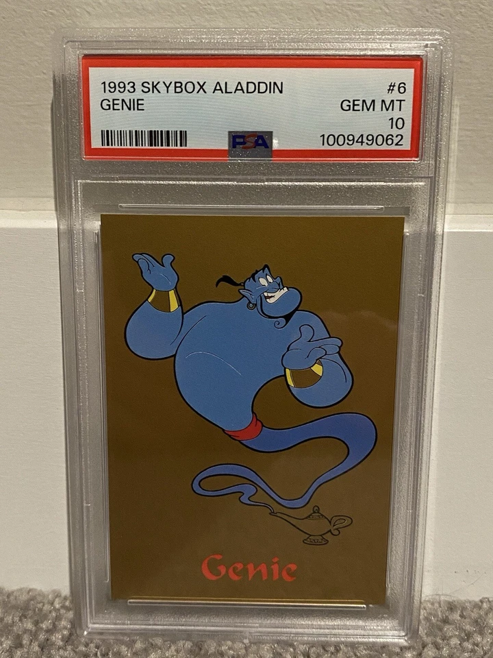 Genie - 1993 Skybox Disney Aladdin #6 - PSA 10 - Image 1 of 1