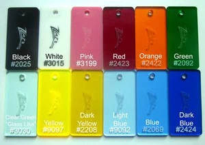 (5) 12"x12"x1/8" Colored Acrylic Sheets Plastic Plexiglass Craft (pick from 25) - Picture 1 of 3