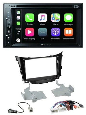 Pioneer MP3 USB DVD Bluetooth DAB 2DIN Autoradio für Hyundai i30 ab 2012 AUX USB - Bild 1 von 4