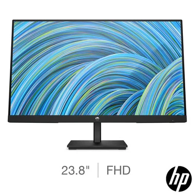 HP Monitor V24v G5 23.8 Inch Full HD 75Hz Monitor, 6D8H0AA#ABU - Image 1 of 4