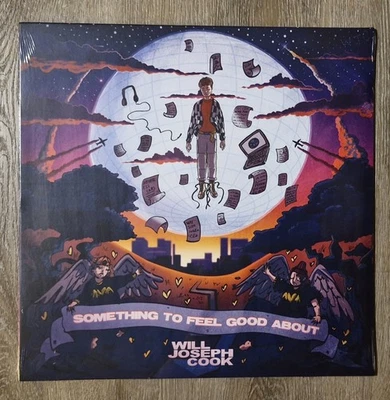 Will Joseph Cook - Something To Feel Good About - Signed on White Vinyl LP Mint - Image 1 of 2