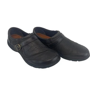 MERRELL Women’s 8.5 Select Grip Espresso Leather Performance Slip on Shoes  - Picture 1 of 8