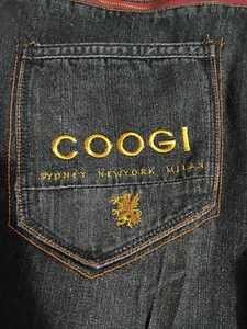 Vintage Coogi Shorts Herren 40 blau Baggy Hip Hop Rap Streetwear Skater 1990er Y2K - Bild 1 von 16