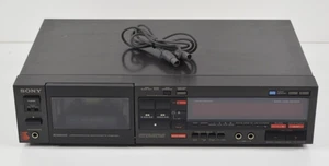 Sony TC-FX707R Estéreo Cassette Tape Deck De Colección Años 80 Nuevo Cinturón pero NECESITA REPARACIÓN - Imagen 1 de 13