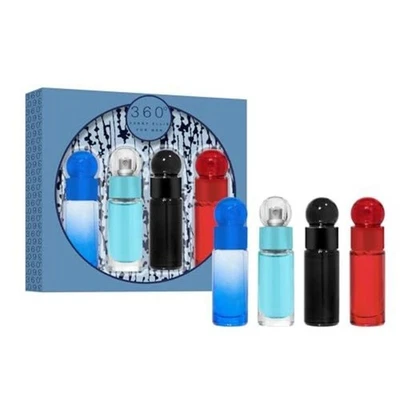Perry Ellis Hombre 360 Mini Set Set Regalo Fragancias 844061016101 Foto 1 de 4