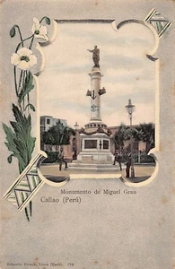 Peru - CALLAO - Monumento de Miguel Grau - Hrsg. Eduardo Polack 752 - Bild 1 von 2