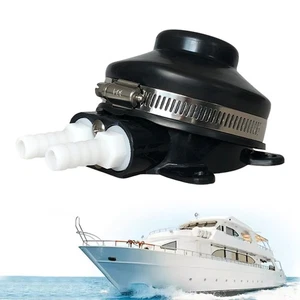 1/2in Foot Water Pump Self Priming Pump For Marine Caravan Toilet Water Pump New - Picture 1 of 8