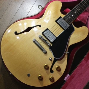 Gibson Custom Shop Historic Collection 1959 Es-355 Reissue Vintage Natural Vos S - Picture 1 of 11