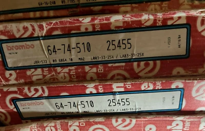 25455 2 rotores de freno delanteros Brembo para Mazda MPV 2x2 no fabricados en China Foto 1 de 2