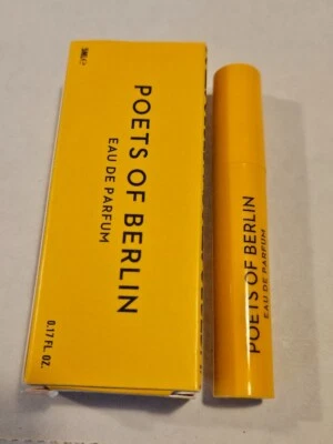 Vilhelm Parfumerie POETS OF BERLIN 0,17 oz 5 ml EDP spray de viaje •NUEVO EN CAJA Y AUTÉNTICO Foto 1 de 2
