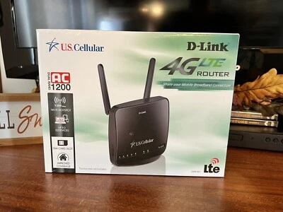 D-Link 4G LTE DWR-961 U.S Cellular High-Speed Wireless WI-FI Router 32 WPA2 - Image 1 of 4