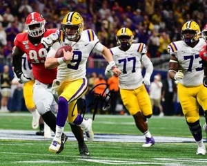 Joe Burrow Burreaux LSU Tigers Football Signed 8X10 Photo Rp Sec Champions QB - Picture 1 of 1