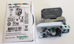 SCHNEIDER HARMONY TYPE ZB4 BW0B31 LED BASE 24V PLUS 1 NO - Picture 1 of 1