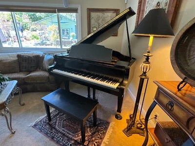 Wurlitzer G-411 Baby Grand Piano - Ebony - Image 1 of 4
