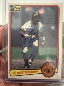 1983 Donruss - #35 Rickey Henderson
