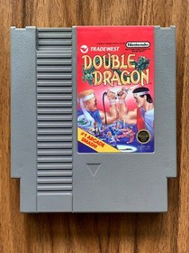 Double Dragon (Nintendo Entertainment System, 1988) Original NES Game Cartridge