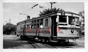 2G733 RP 1947 CITY RAILWAY DAYTON OHIO CAR #602 RESIDENCE HEIGHTS - Picture 1 of 1