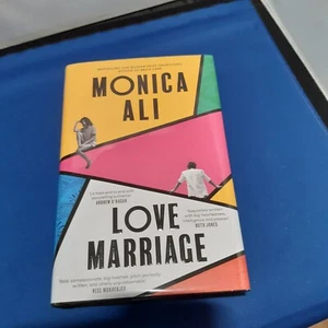 MONICA ALI: LOVE MARRIAGE: SIGNED LINED FIRST EDITION FIRST PRINT: NEW - Picture 1 of 3