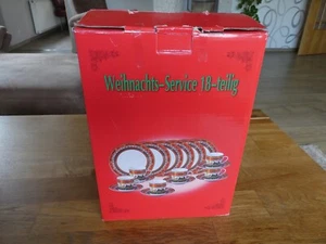18 tlg. Kaffeeservice - Ahorn Weihnachtsgeschirr - neu - Bild 1 von 9